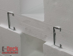 EPS-Deck Concrete Deck Forms - Thicker Insulation below beams - EPS-Deck Ontario